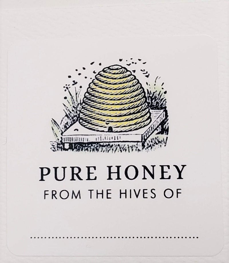 Nancy Nikko HONEY LABELS, 2"" X 2"" SQUARE, FILL IN STYLE, SETS OF OF 12/18 / 24 (24) - Image 1